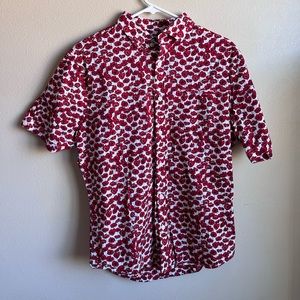 Murano short sleeve button up